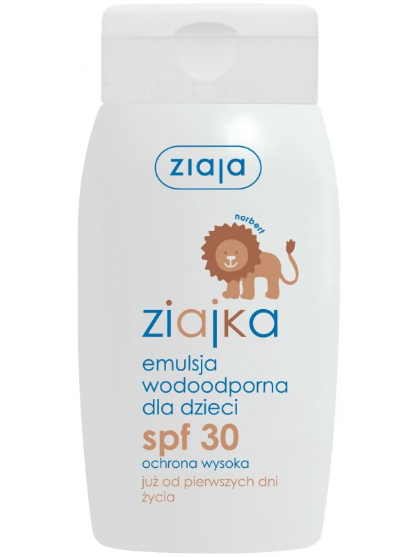 Ziajka Emulsja do opalania dla dzieci SPF30 125 ml