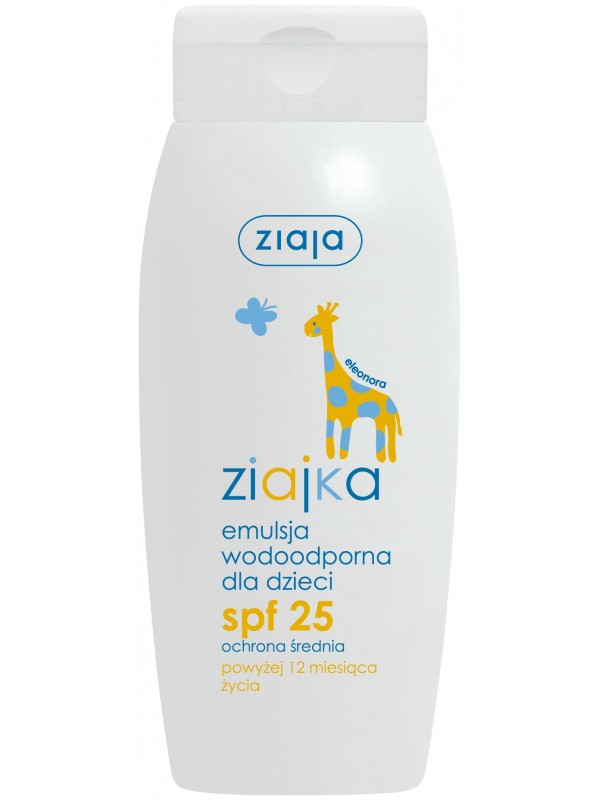 Ziajka emulsja do opalania dla dzieci SPF 25 150ml