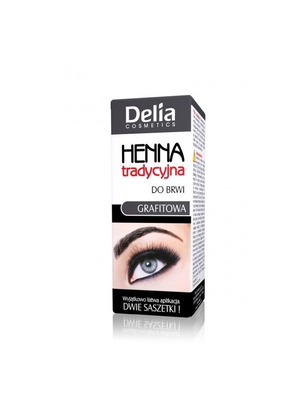 Delia henna do brwi grafitowa mała 2 ml