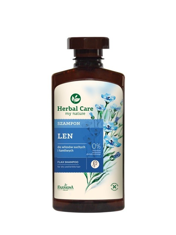 Farmona Herbal Care Szampon do włosów Len 330 ml