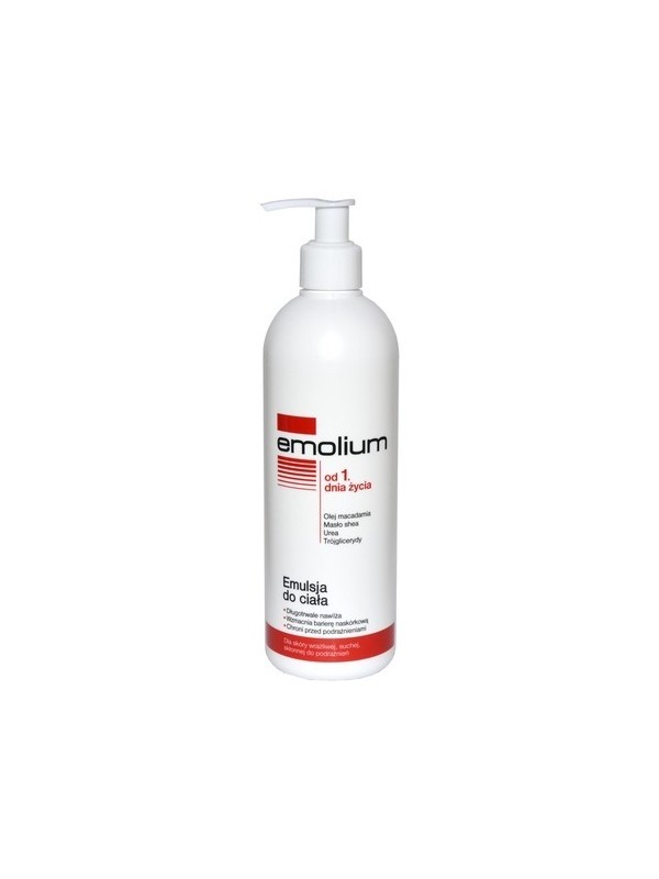 Emolium Dermocare Emulsja do ciała od urodzenia 400 ml