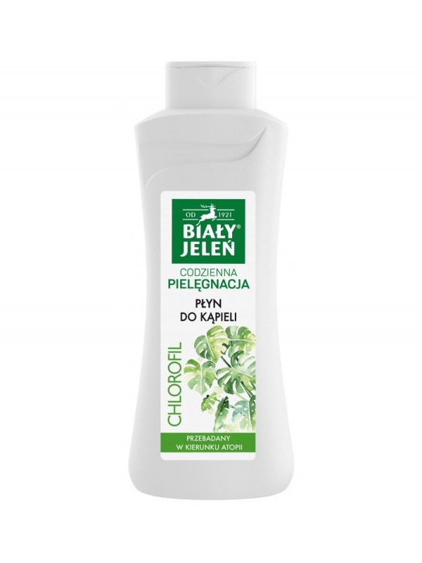 Biały Jeleń Płyn do kąpieli z naturalnym chlorofilem i pantenolem 750 ml