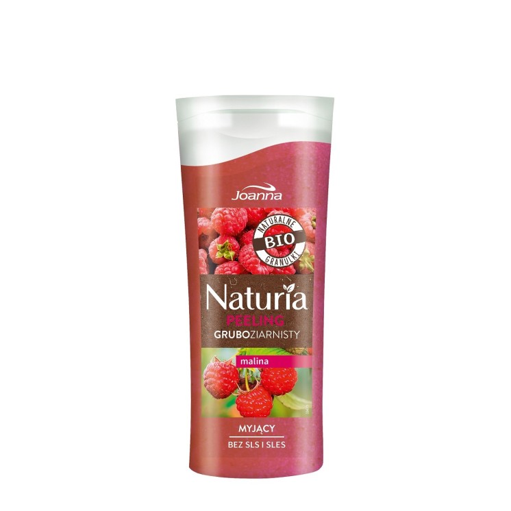 Joanna NATURIA Coarse-grained raspberry Peeling 100 g