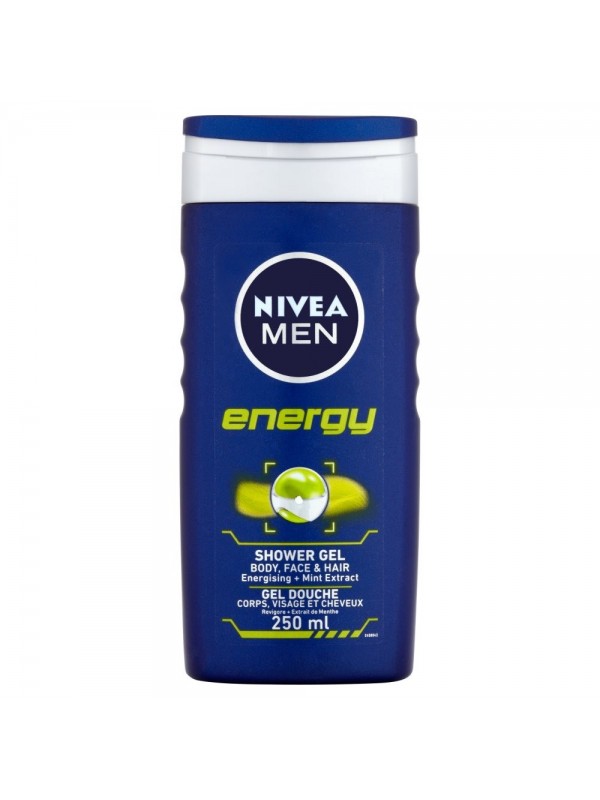 NIVEA MEN SHOWER GEL ENERGY 250 ml