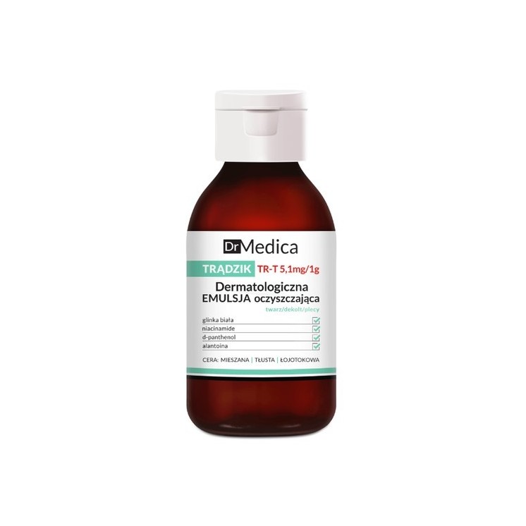 Bielenda Dr Medica Trą dzik Dermatological cleansing emulsion for the face, neckline and back 250 g