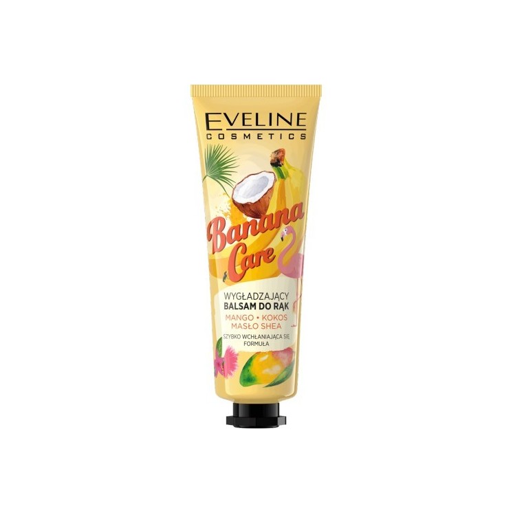 Eveline Banana Care Mango + Shea Butter Smoothing Hand Balm 50 ml