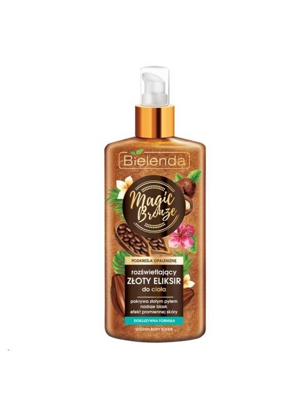 Bielenda MAGIC BRONZE Rozświetlający złoty Eliksir do ciała 150 ml