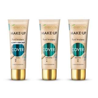 Bielenda MAKE-UP ACADEMIE Покривний флюїд COVER - натуральний відтінок 30 г