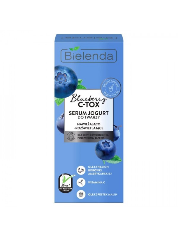 Bielenda Blueberry C-Tox Serum-jogurt do twarzy 30 ml