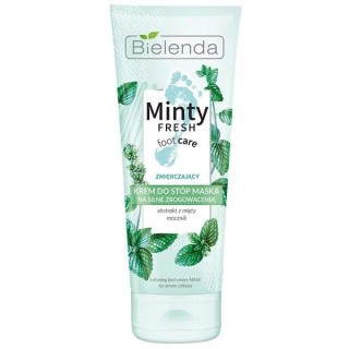 Bielenda MINTY FRESH FOOT CARE Крем-маска для ніг від сильних мозолів 100 мл