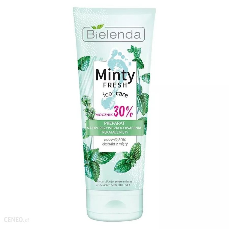 Bielenda MINTY FRESH FOOT CARE Foot cream for stubborn calluses and cracked heels with urea 75 ml