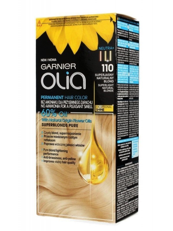 Garnier Olia Farba do włosów /110/ Superjasny naturalny blond