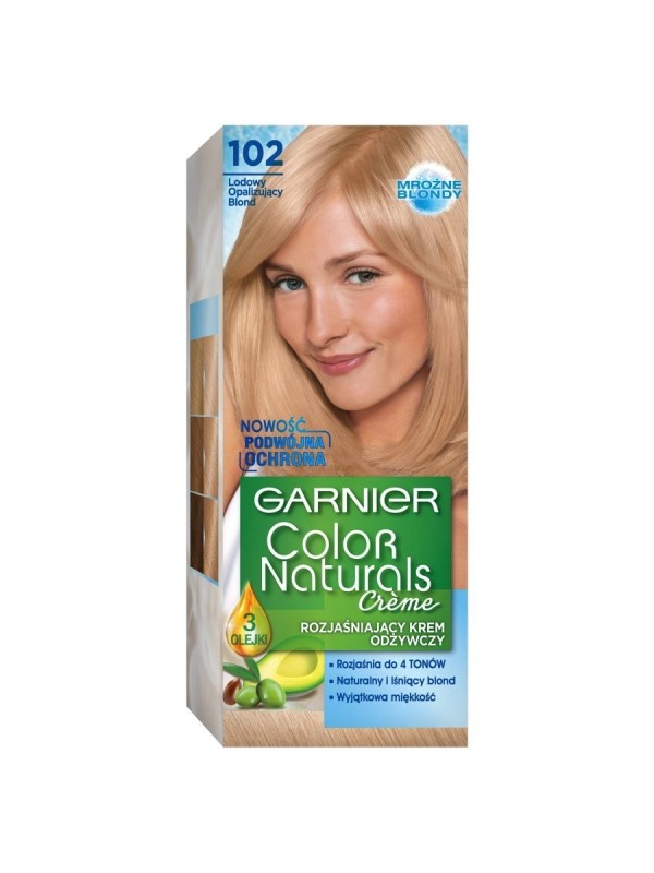 Garnier Color Naturals Farba do włosów /102/ Lodowy opalizujący blond