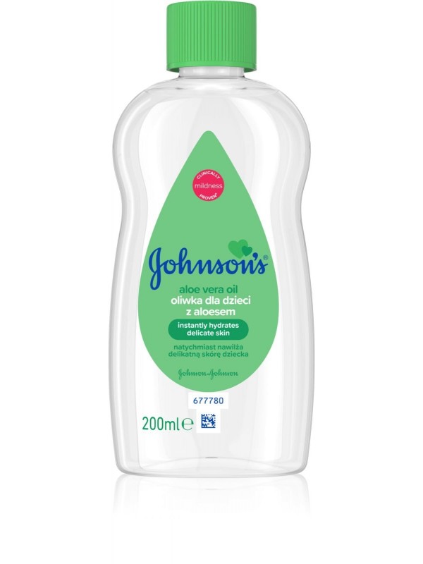 Johnson's Oliwka dla dzieci Aloe Vera Sensitive 300 ml