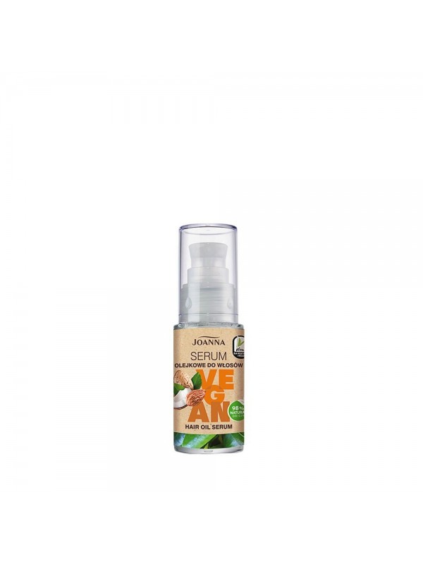 Joanna Vegan Serum do włosów olejkowe 30 ml