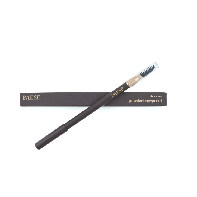 Пудровий олівець для брів Paese POWDER BROWPENCIL Dark Brown 1,19 г