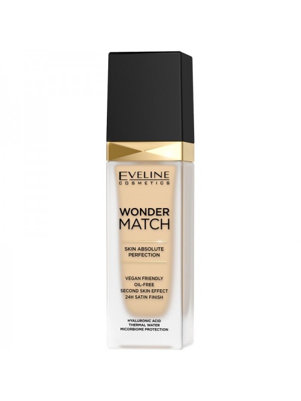 Eveline Wonder Match Luksusowy Podkład dopasowujący się /05/ Light Porcellain 30 ml