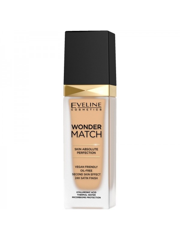 Eveline Wonder Match Luksusowy Podkład dopasowujący się /20/ Medium Beige 30 ml