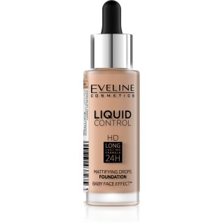 Eveline Liquid Control у піпетці /040/ Warm Beige 32 мл