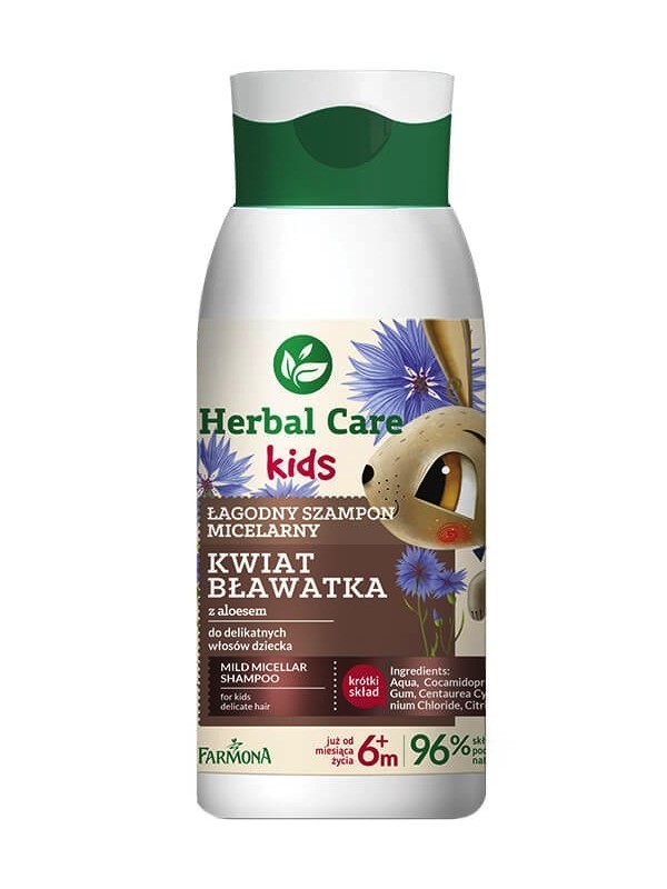 Farmona Herbal Care Kids Szampon micelarny Kwiat Bławatka 300 ml