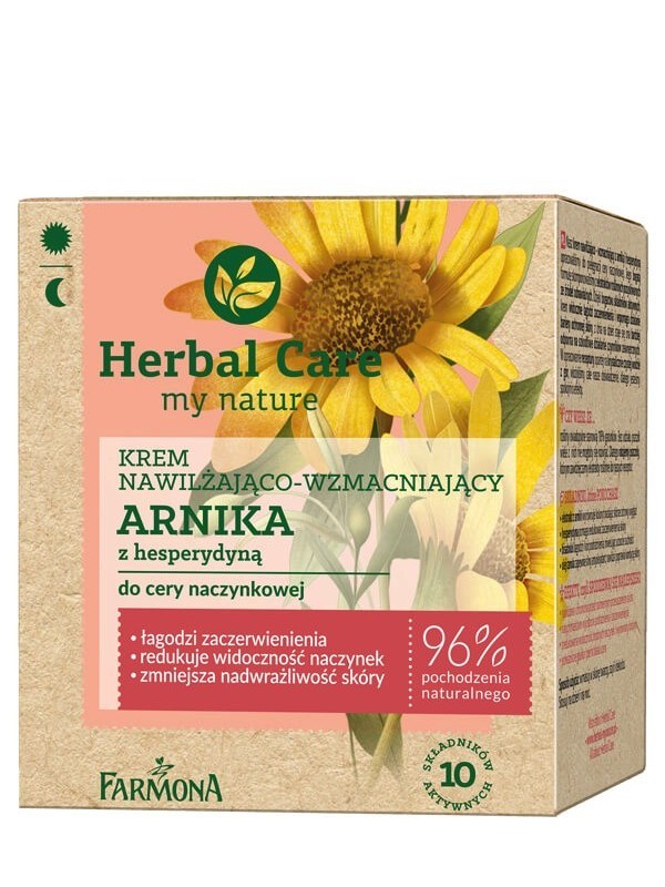 Farmona Herbal Care Krem do twarzy nawilżająco-wzmacniający Arnika 50 ml