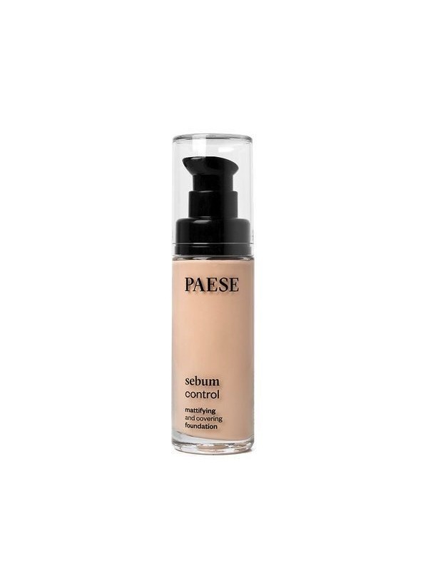 Paese Podkład matująco - kryjący Sebum Control Foundations 400 porcelana 30 ml