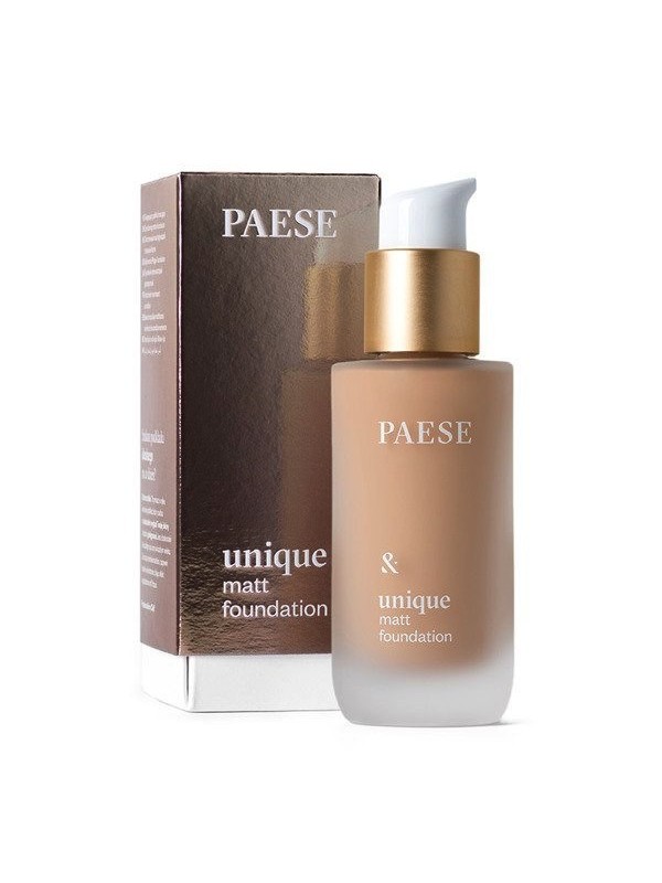 Paese Pielęgnujący podkład matujący Unique Matt Foundation 604N Natural 30 ml