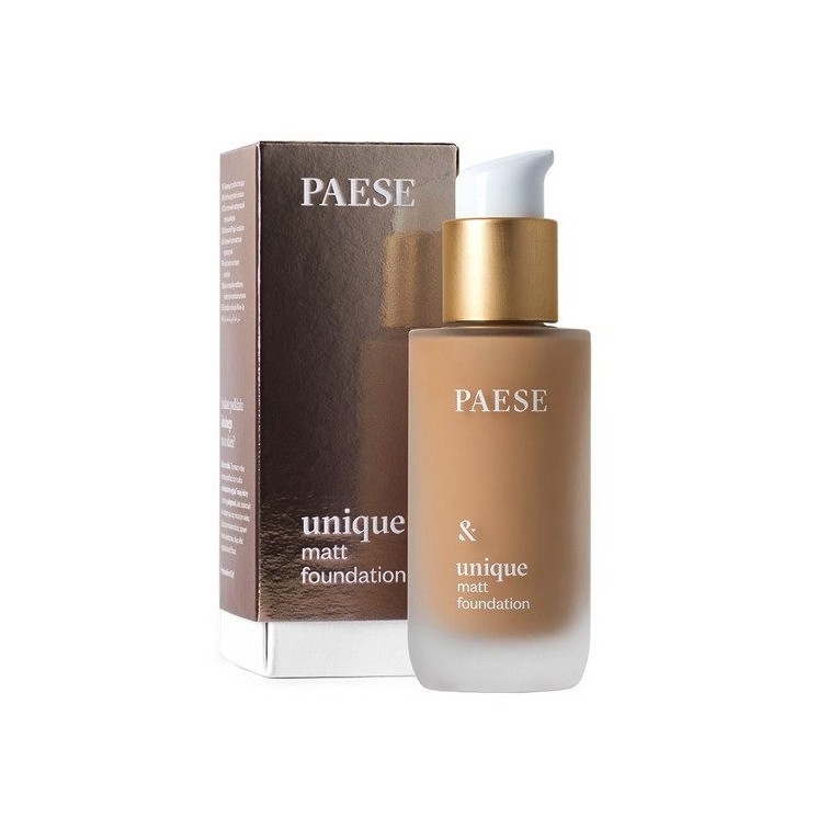 Paese Pielęgnujący podkład matujący Unique Matt Foundation 607N Honey 30 ml