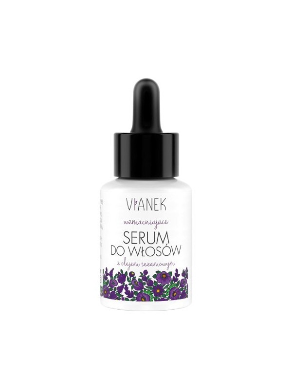 Vianek Wzmacniające Serum do włosów z olejem sezamowym 30 ml