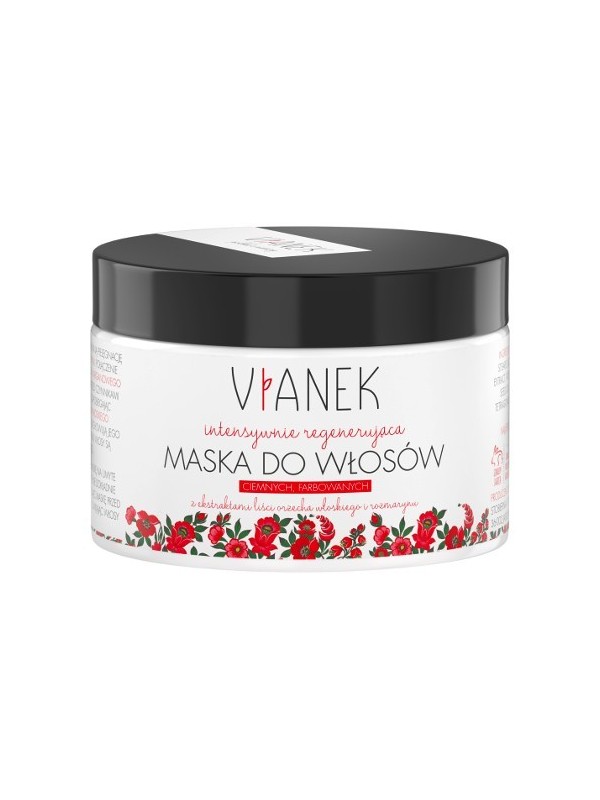 Vianek Intensywnie regenerująca Maska do włosów ciemnych 150 ml