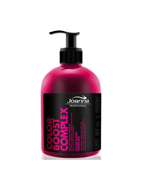 Joanna Professional COLOR BOOST KOMPLEKS Szampon do włosów tonujący kolor różowy 500 ml