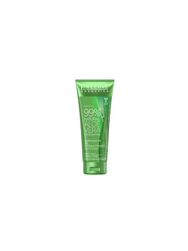 Eveline Natural Aloe Vera Multifunkcyjny Żel do ciała i twarzy 100 ml