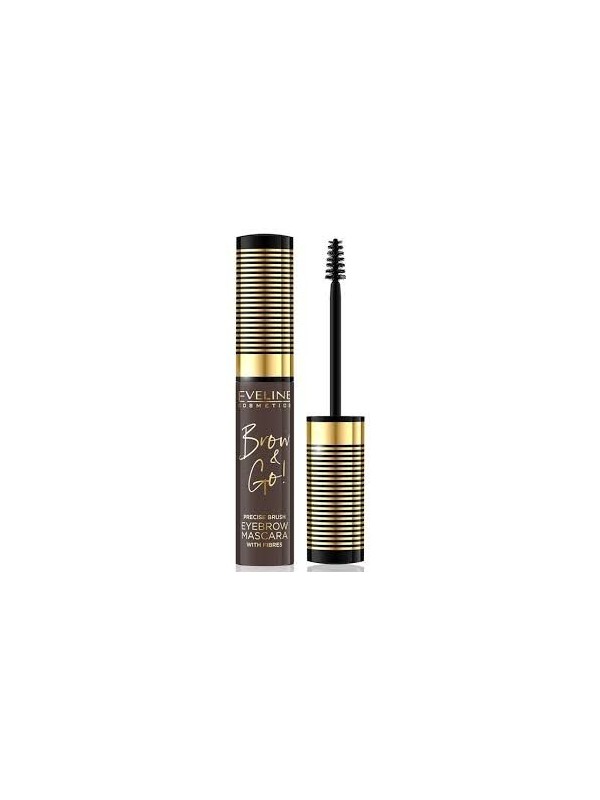 Eveline Brow & Go Mascara do brwi /02/ Dark 6ml