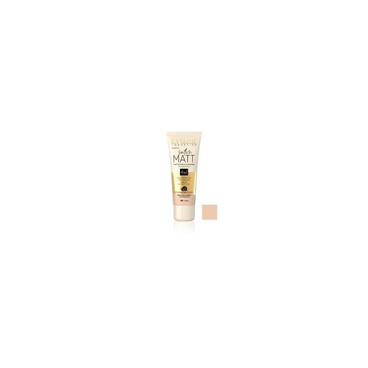 Eveline Satin Matt Mattifying Foundation /101/ Ivory 30 ml