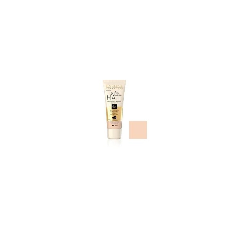 Eveline Satin Matt Mattifying Foundation /104/ Beige 30 ml