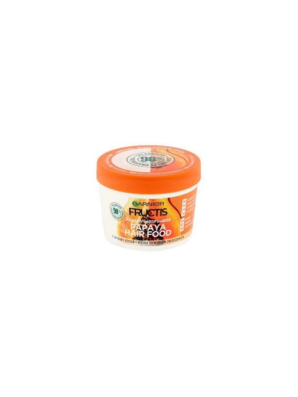 Garnier Fructis Hair Food Maska do włosów zniszczonych Papaya 390 ml