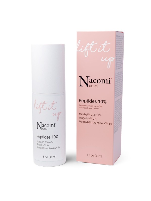 Nacomi Next Level Liftingujące Serum do twarzy z peptydami 10 % 30 ml