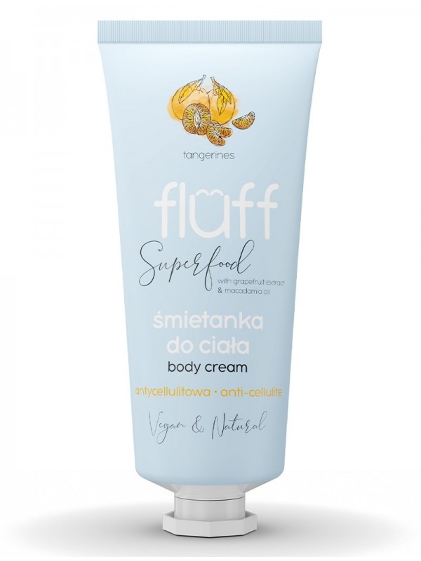 Fluff Śmietanka do ciala Antycellulitowa Mandarynki 150 ml