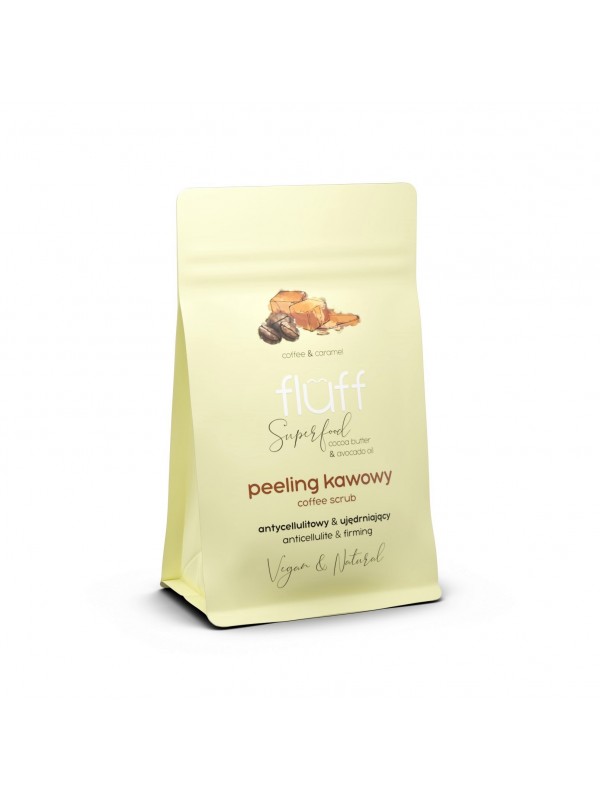 Fluff Suchy Peeling Kawowy Kawa i Karmel 100 g