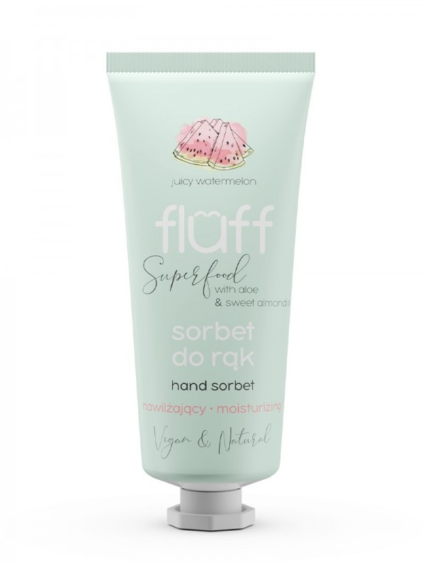 Fluff Sorbet do rąk Nawilżający Soczysty Arbuz 50 ml