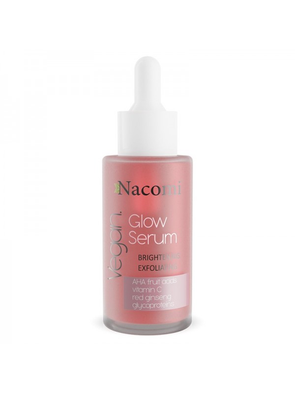 Nacomi Glow Serum do twarzy Rozjaśniająco Złuszczające 40 ml