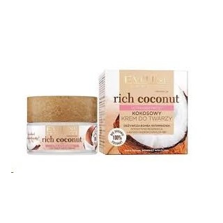 Ultra крем для обличчя з кокосом Eveline Rich Coconut 50 мл