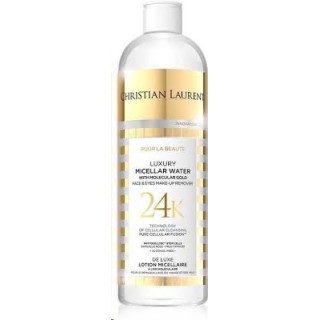 Christian Laurent Luxurious Micellar Water with Colloidal Gold for Face and Eye Makeup Removal 24K 500 ml