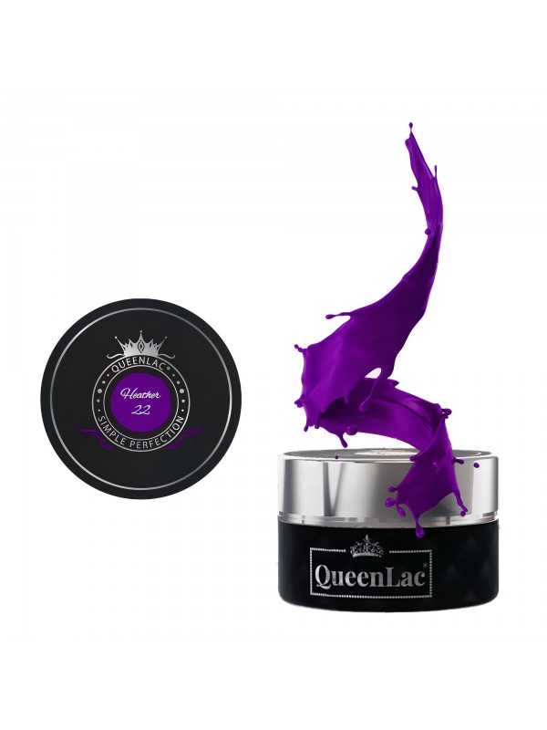 QueenLac Lakier UV do paznokci /22/ Heather 5 ml