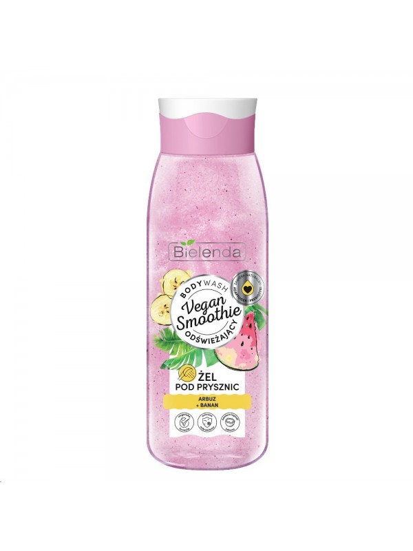 Bielenda VEGAN SMOOTHIE Żel pod prysznic odżywczy Arbuz + Banan 400 ml