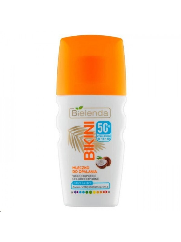 Bielenda Bikini Kokosowe Mleczko do opalania SPF50 200 ml