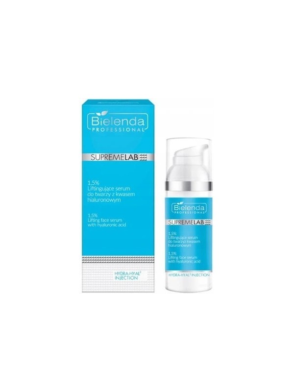 Bielenda Professional SUPREMELAB Hydra-Hyal2 Serum do twarzy liftingujące z kwasem hialuronowym 1,5% 50 g