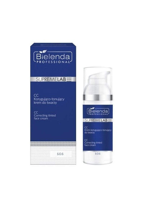 Bielenda Professional SUPREMELAB S.O.S. Krem do twarzy CC korygująco-tonujący 50 ml