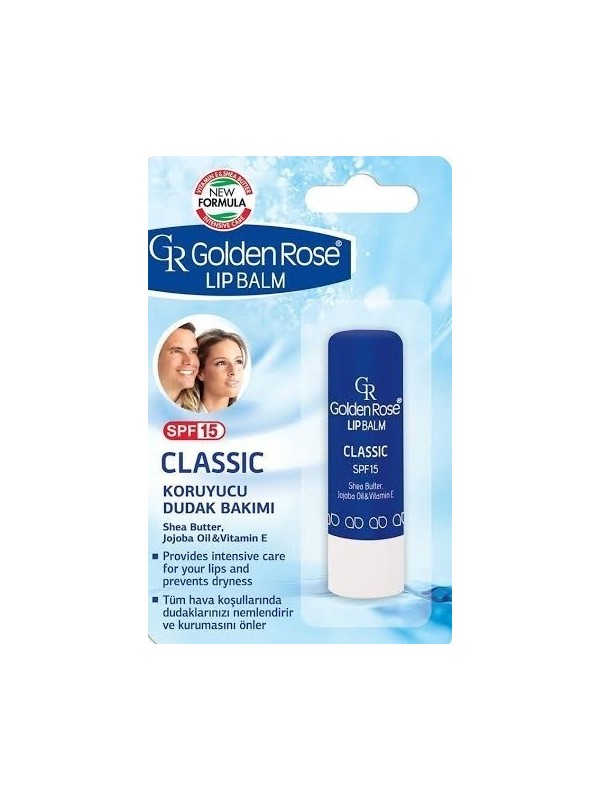 Golden Rose Pomadka ochronna do ust Classic SPF15 4,6 g