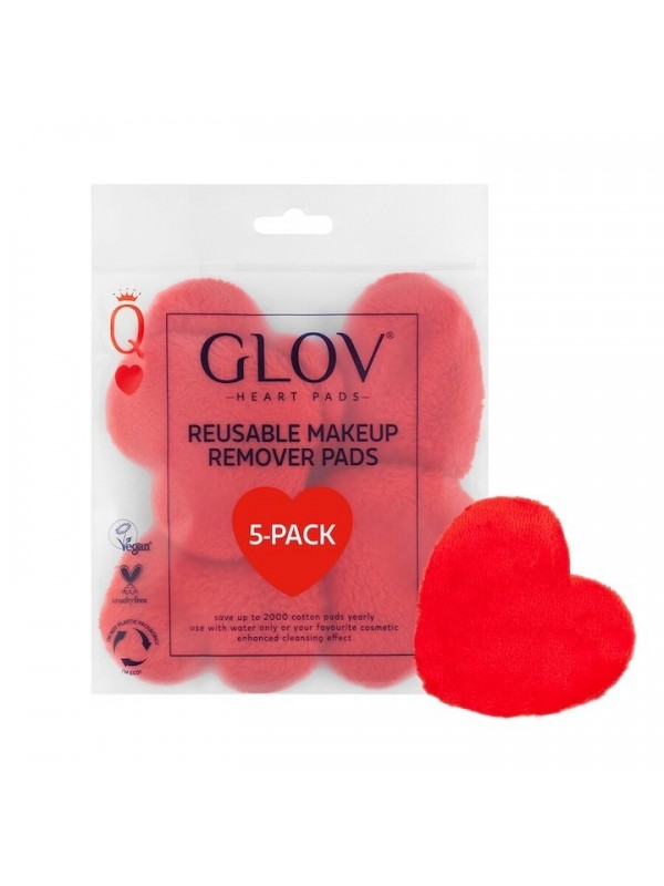 GLOV Heart Pads Waciki wielorazowe 5 sztuk